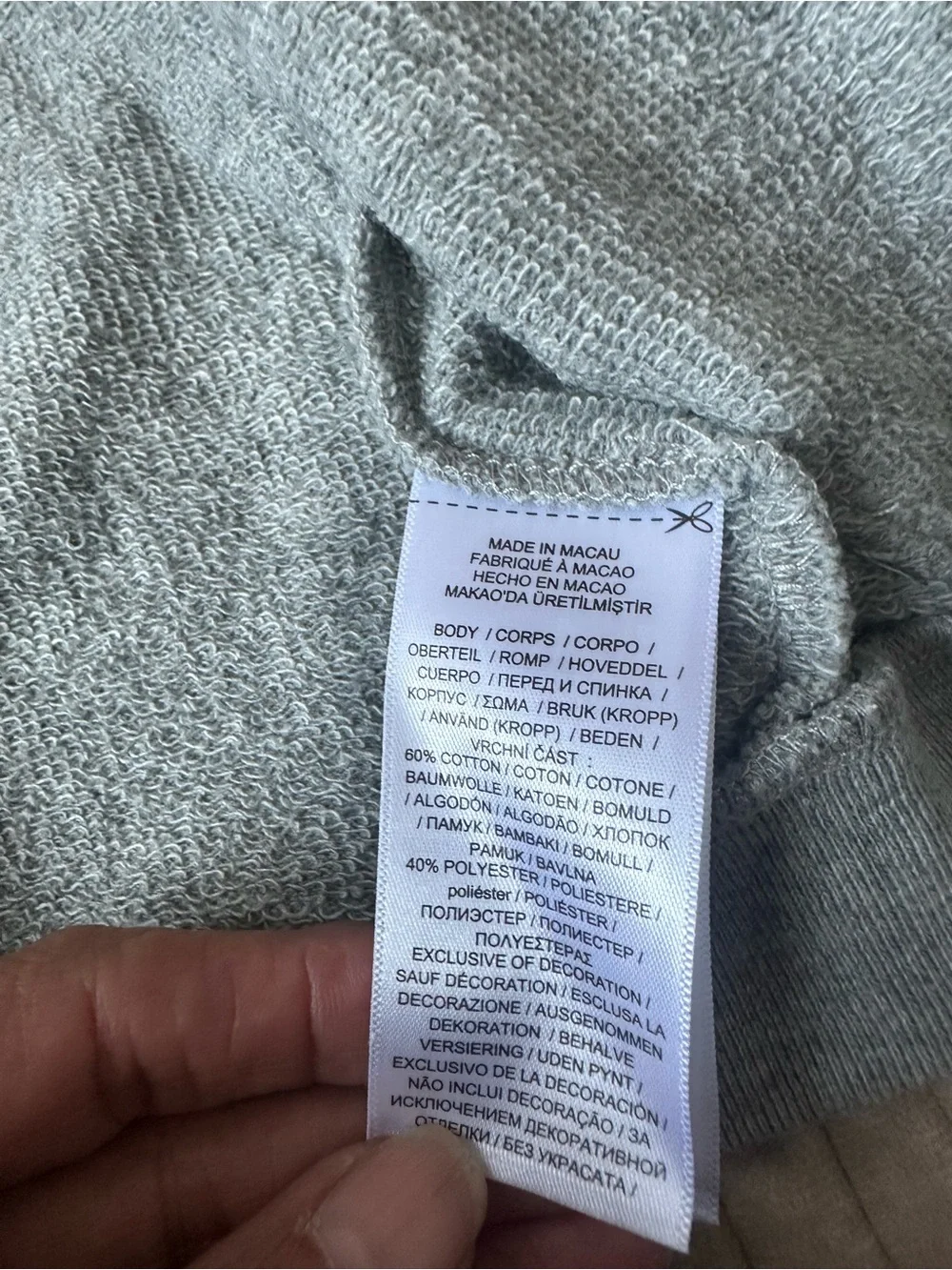 Ralph Lauren light gray